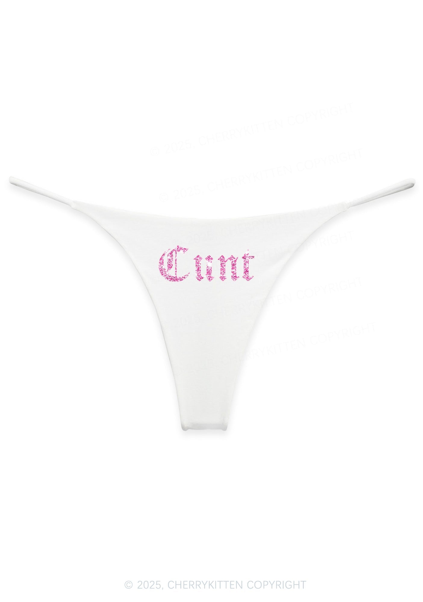 Glitter Cxxt Y2K Bikini String Thong Cherrykitten