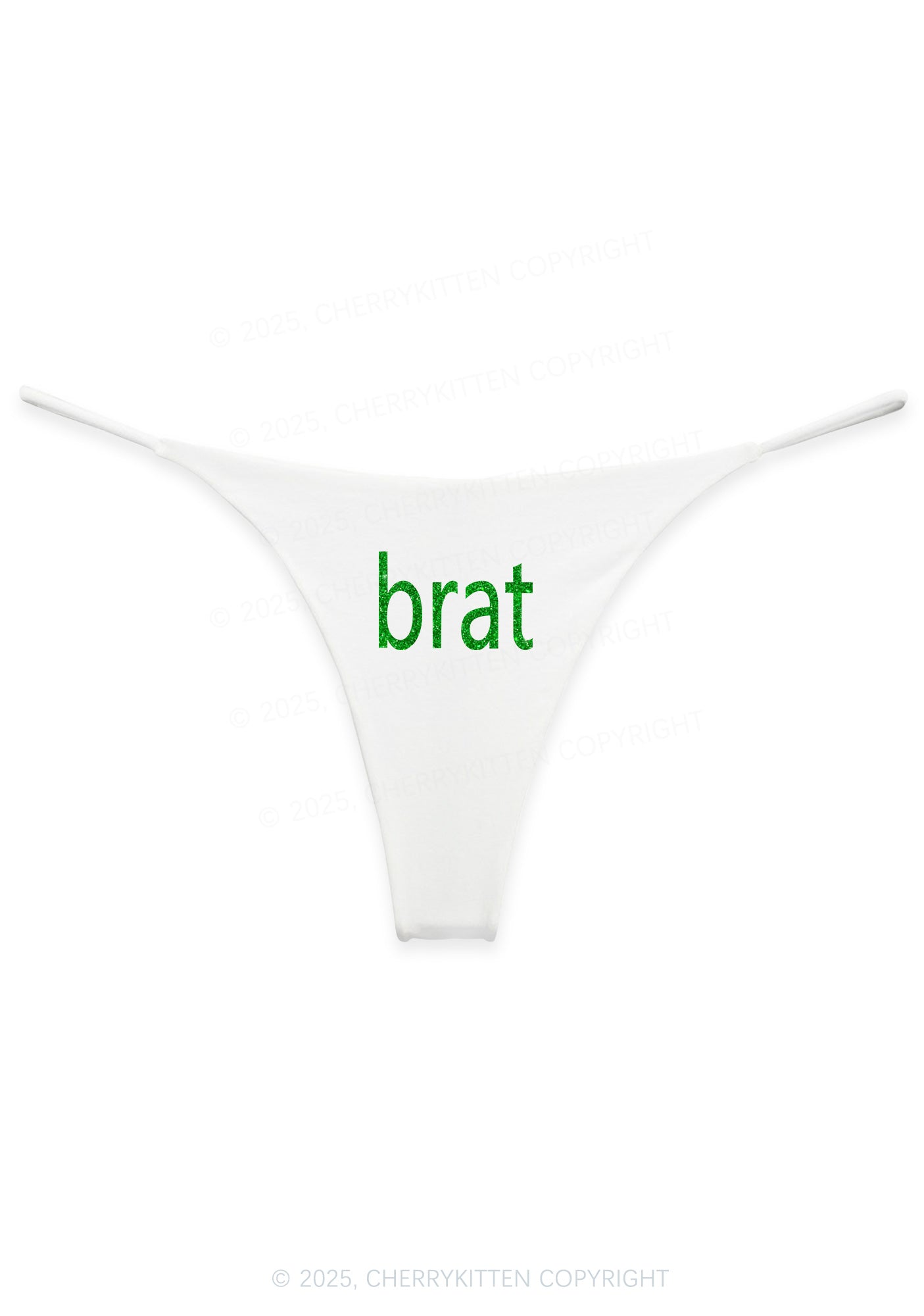 Glitter Brat Y2K Bikini String Thong Cherrykitten