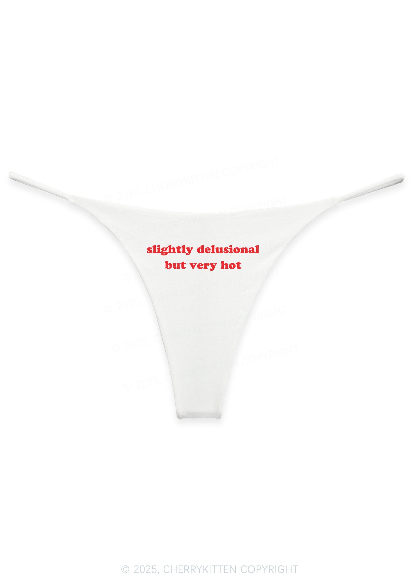 Slightly Delusional But Very Hot Y2K Bikini String Thong Cherrykitten