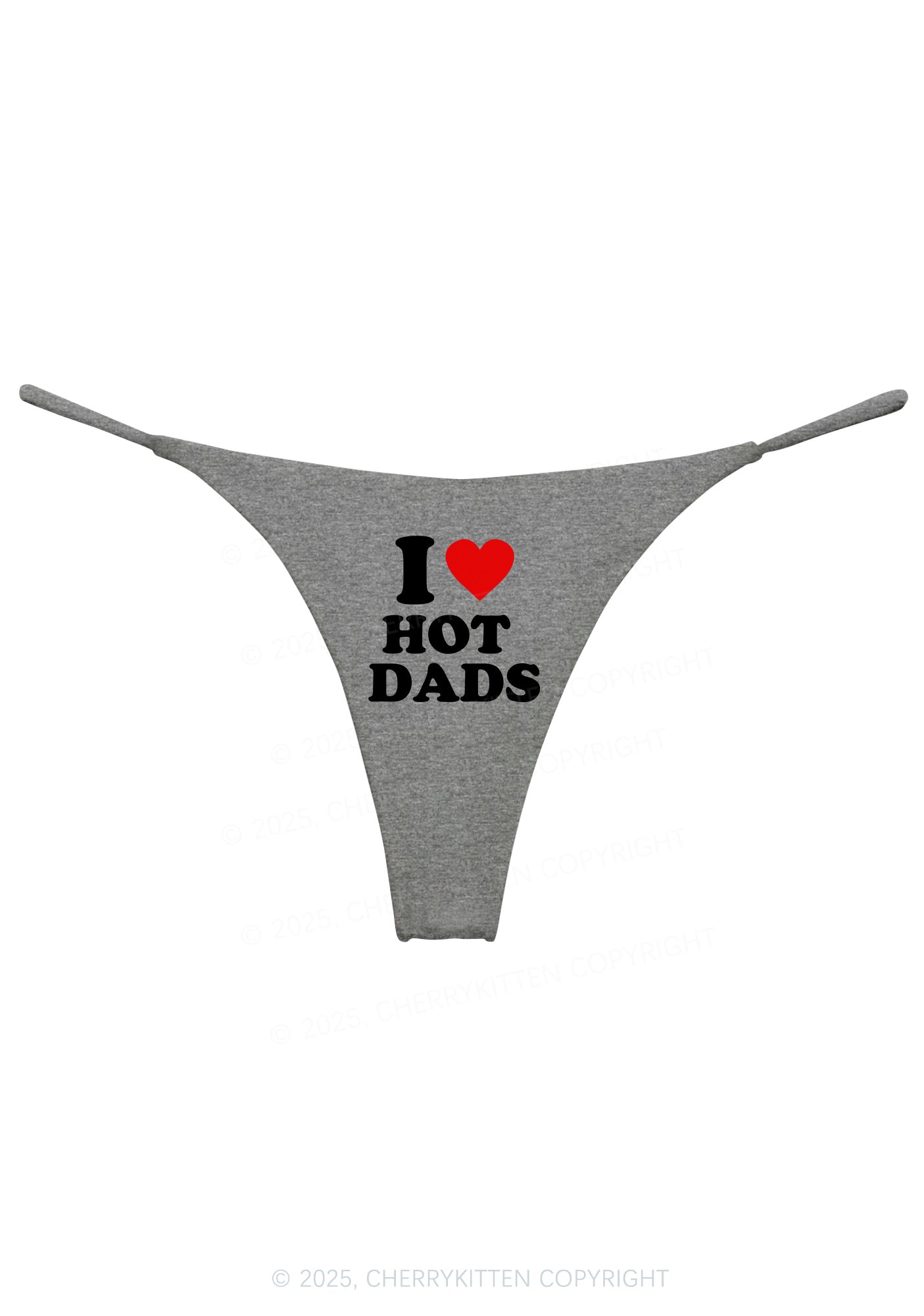 I Love Hot Dads Y2K Bikini String Thong Cherrykitten
