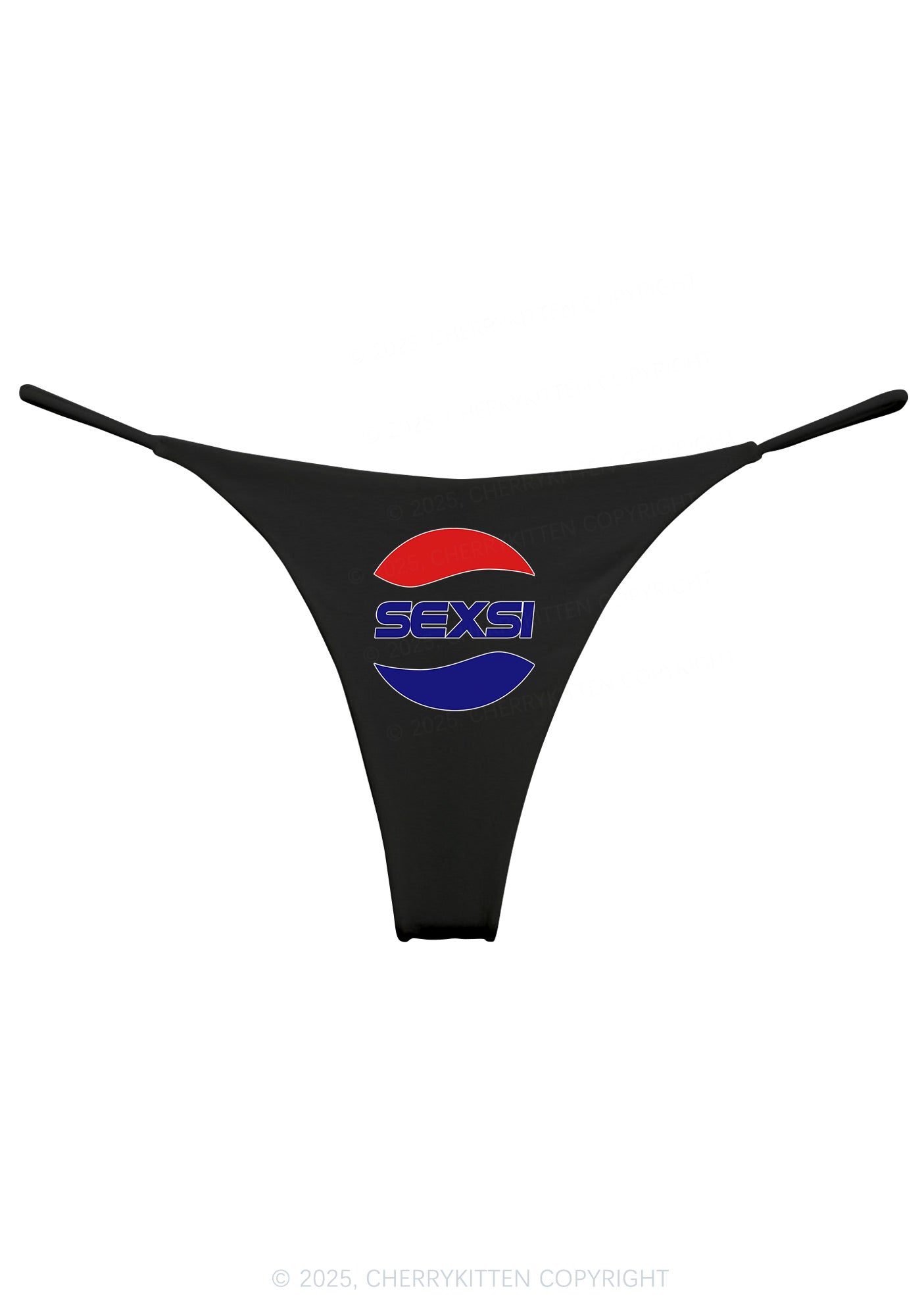 Red Blue Sexsi Y2K Bikini String Thong Cherrykitten