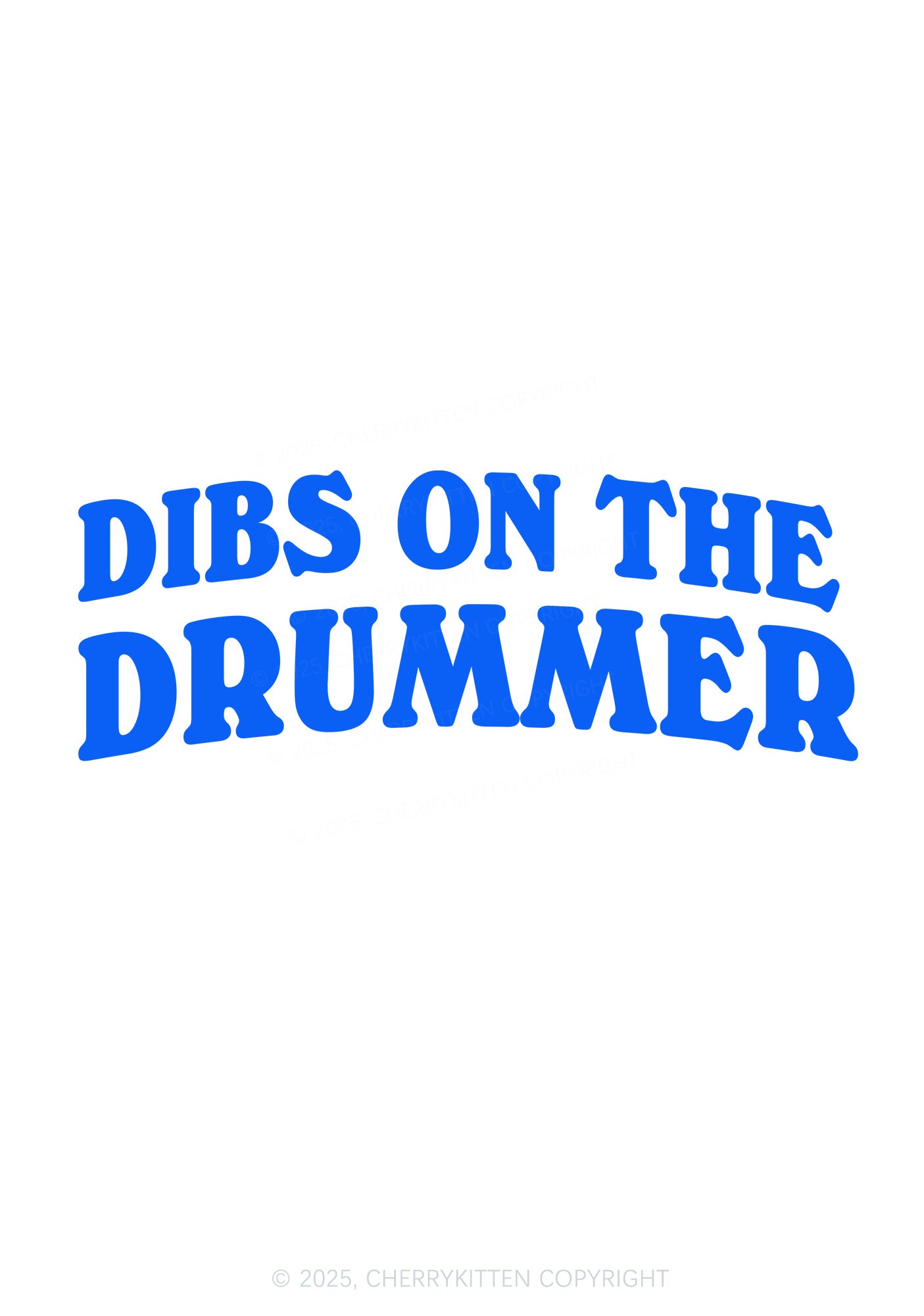 Dibs On The Drummer Y2K Bikini String Thong Cherrykitten