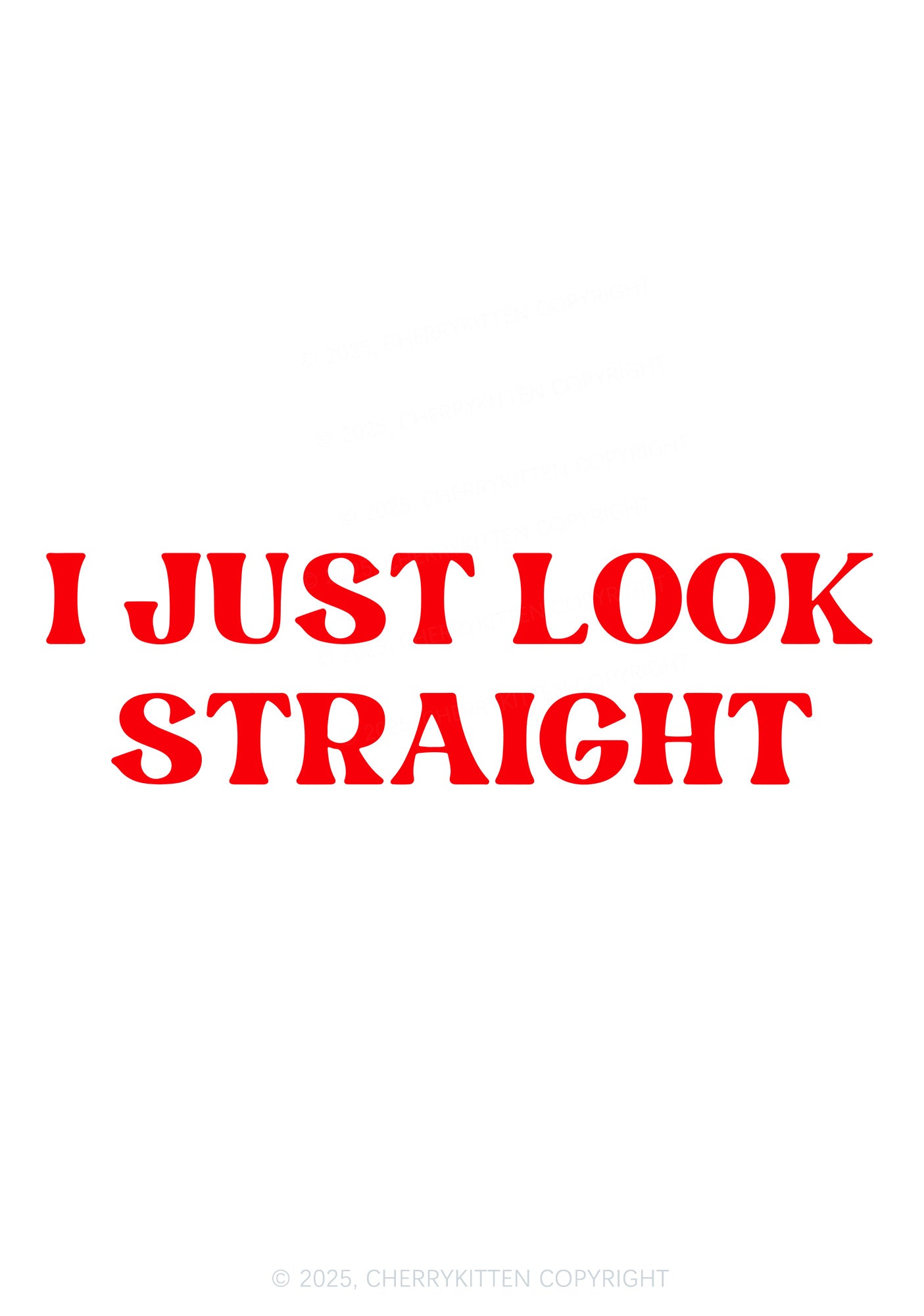 I Just Look Straight Pride Y2K Bikini String Thong Cherrykitten