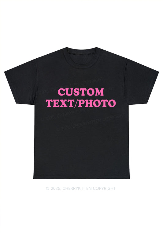 Custom Personalized Text Chunky Shirt