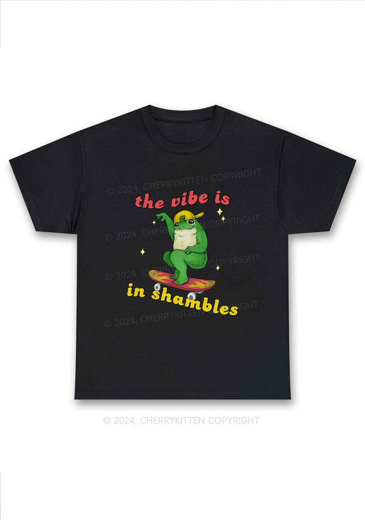 Shambles Vibe Y2K Chunky Shirt Cherrykitten