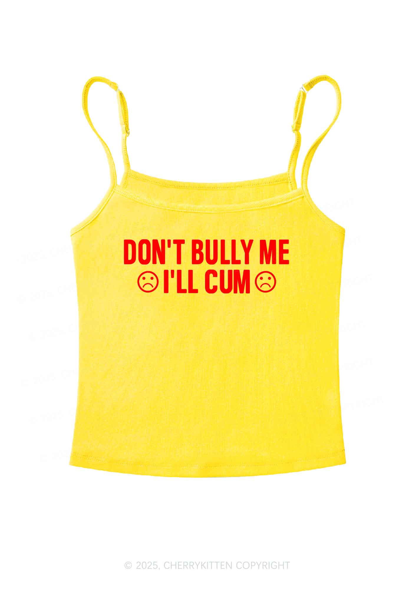 Dont Bully Me Y2K Spaghetti Strap Cami Cherrykitten
