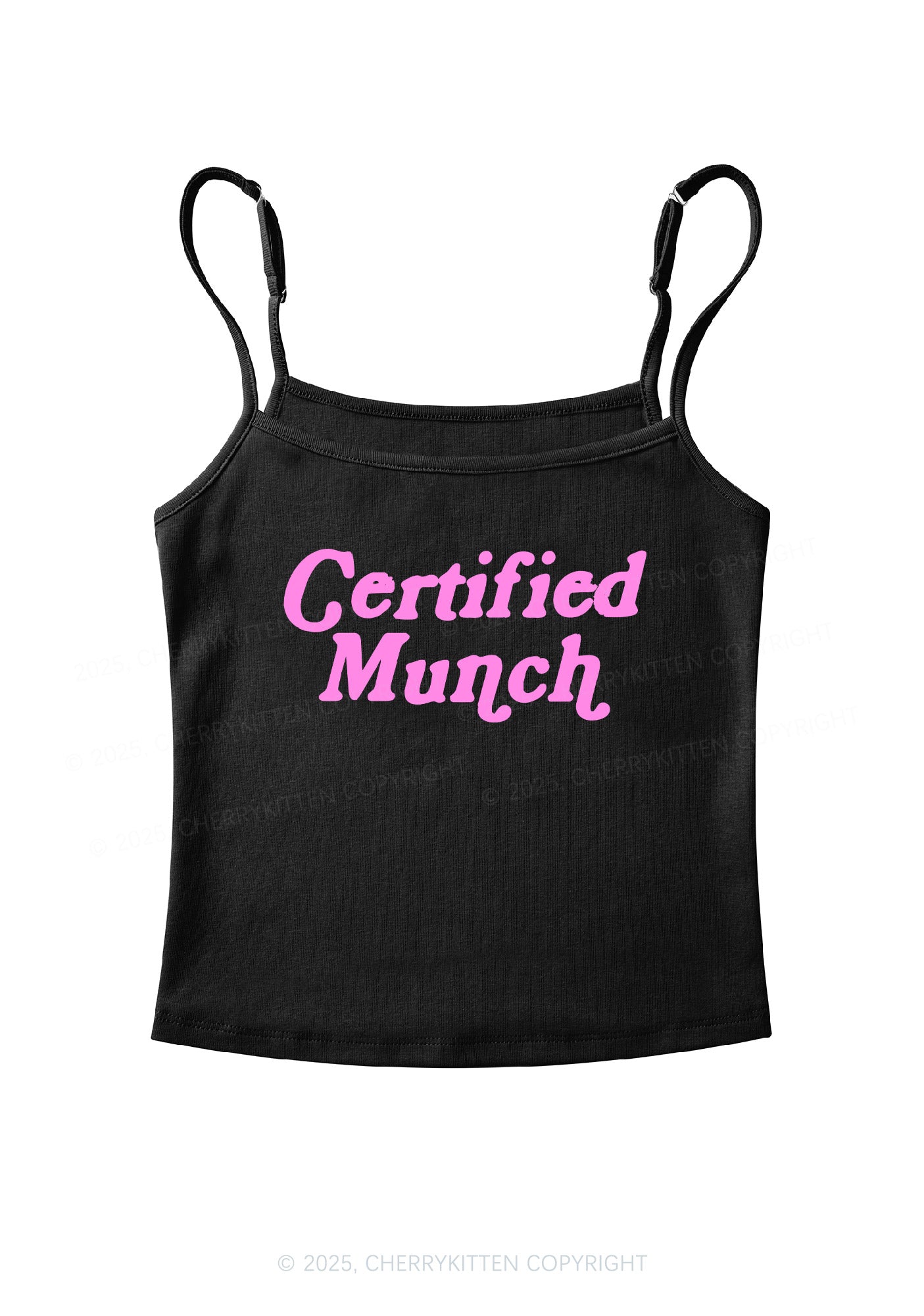 Certified Munch Y2K Spaghetti Strap Cami Cherrykitten