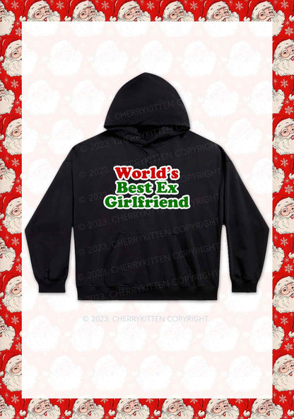 Best Ex Girlfriend Christmas Y2K Hoodie Cherrykitten