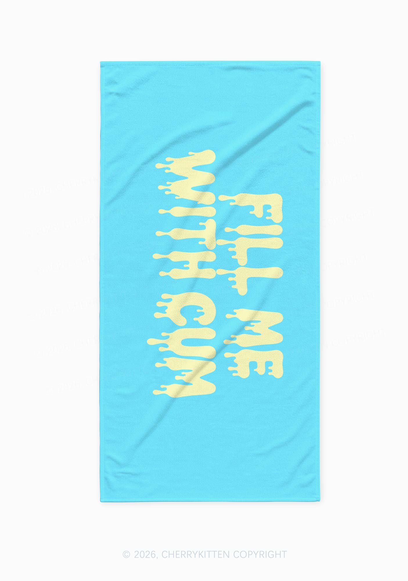 Fill Me With Cxm Y2K Beach Towel Cherrykitten