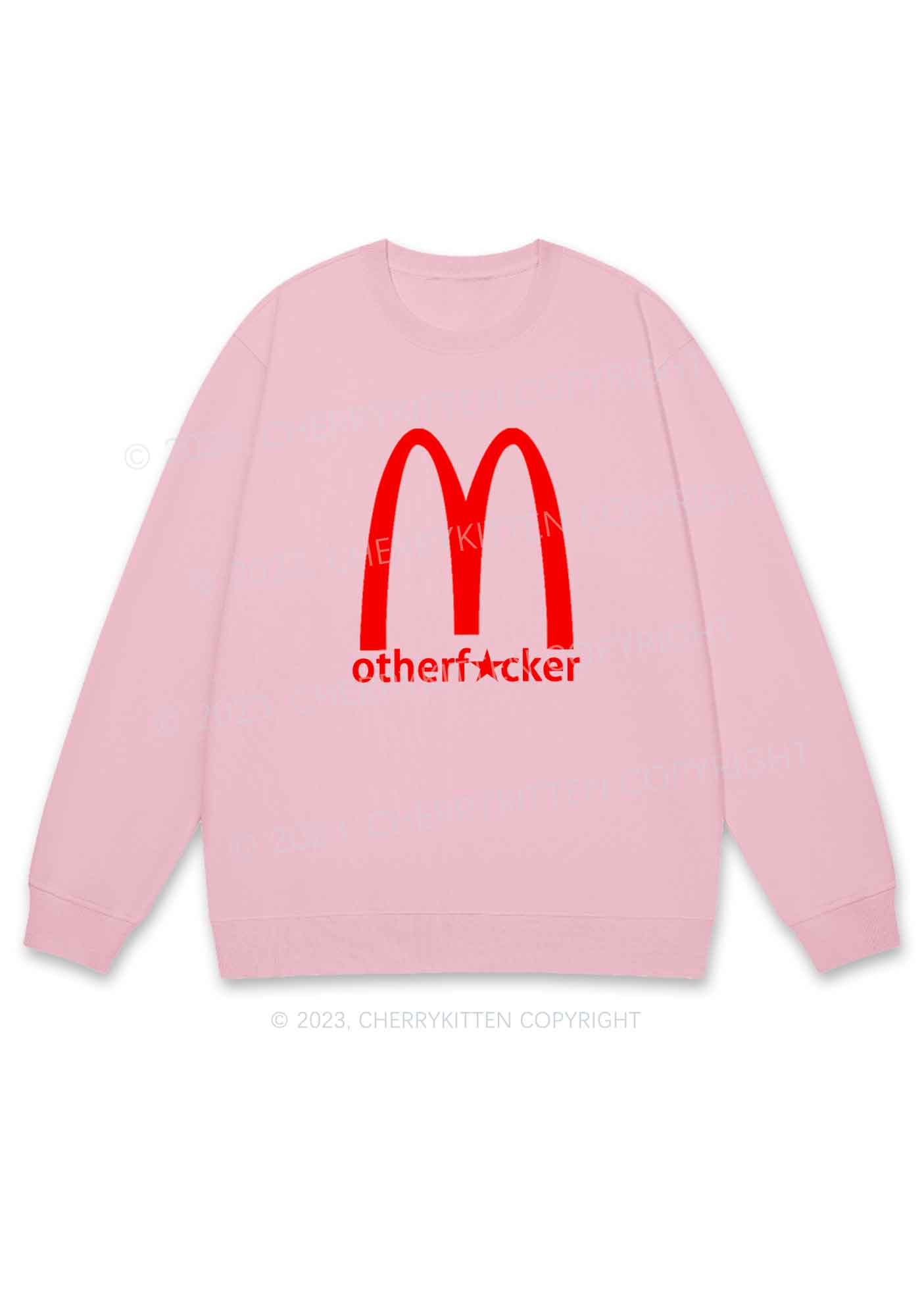 Big Motherfxcker Y2K Sweatshirt Cherrykitten