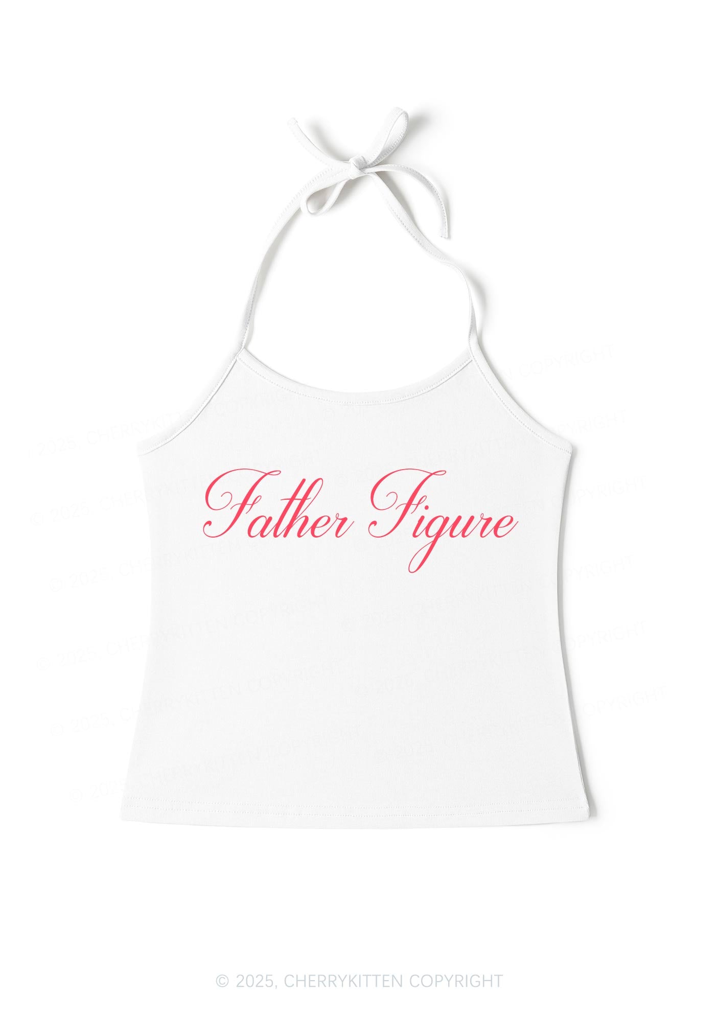 Father Figure Y2K Halter Neck Cami Cherrykitten