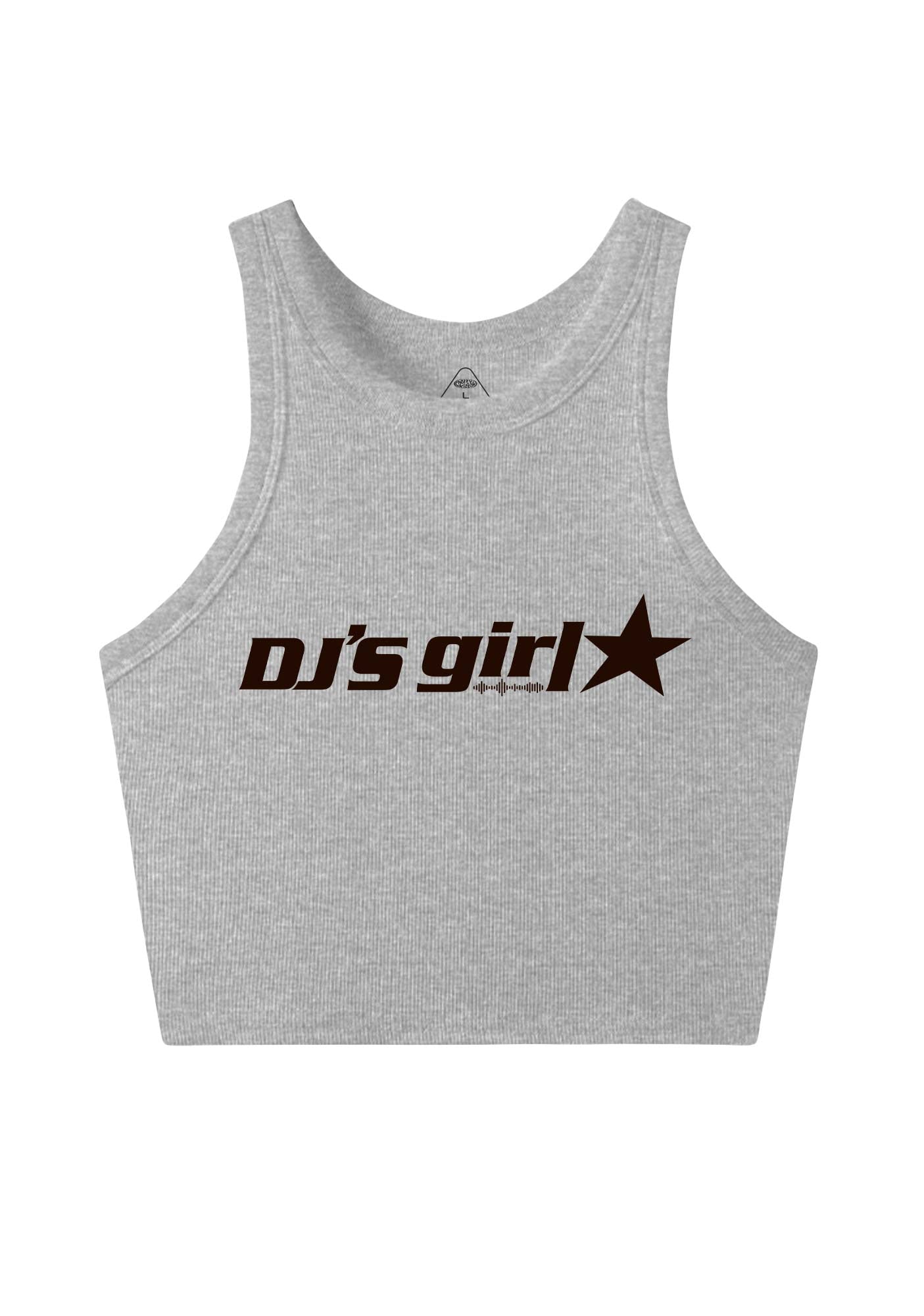 DJs Girl Y2K Crop Tank Top Cherrykitten