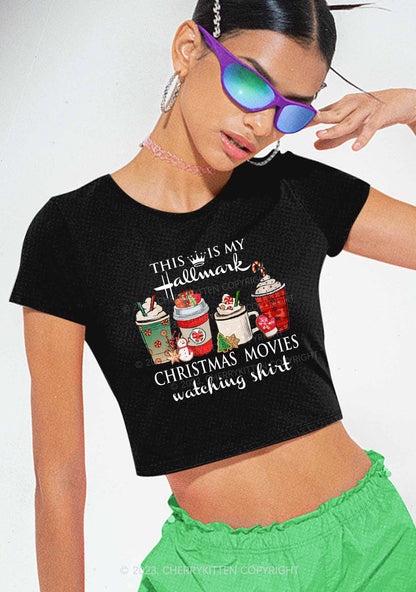Christmas Movies Watching Shirt Baby Tee Cherrykitten