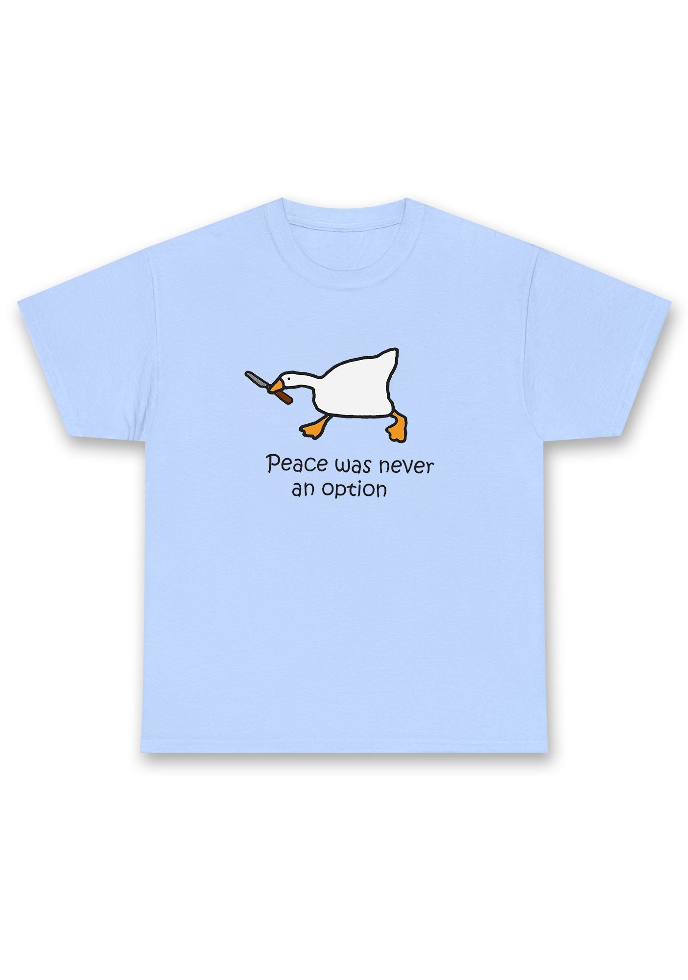 Peace Was Never An Option Chunky Shirt