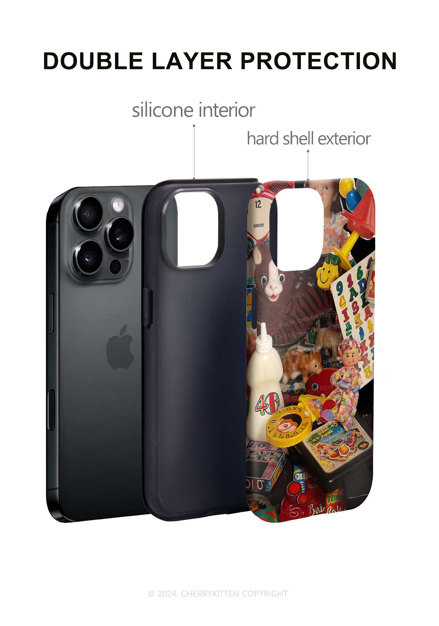 Nostalgic Childhood Y2K Phone Case Cherrykitten