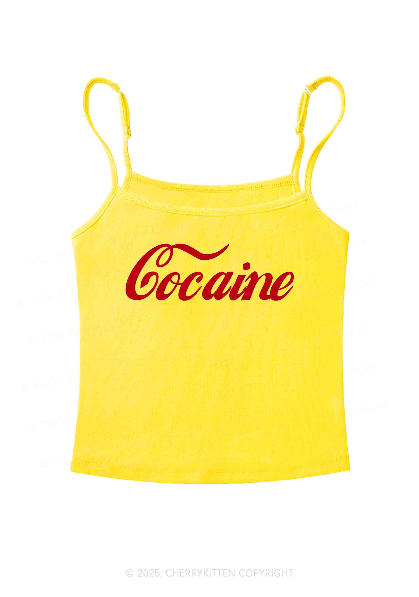 Special Cola Y2K Spaghetti Strap Cami Cherrykitten