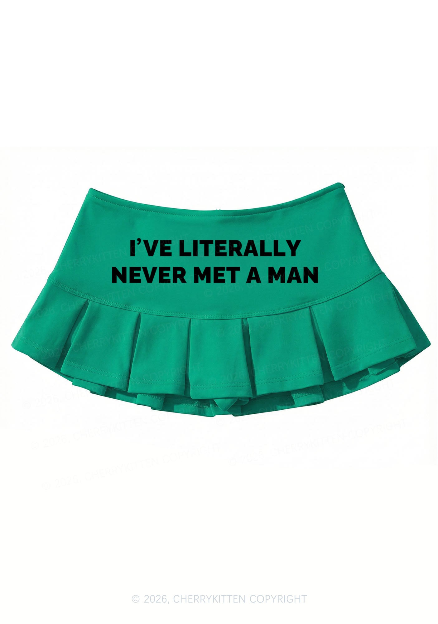 Never Met A Man Pirde Y2K Mini Pleated Skirts Cherrykitten