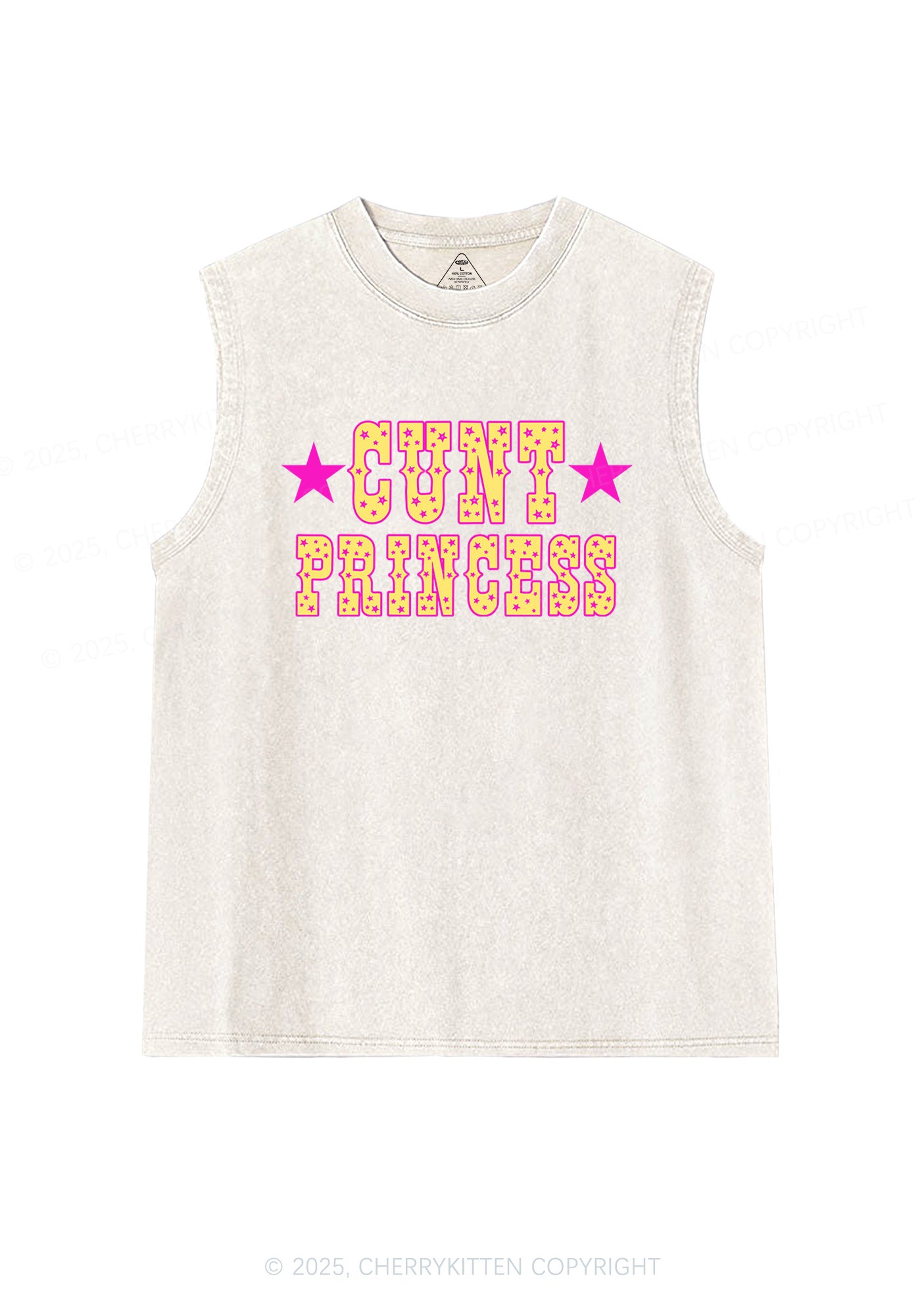 Cxxt Princess Y2K Washed Muscle Tank Cherrykitten