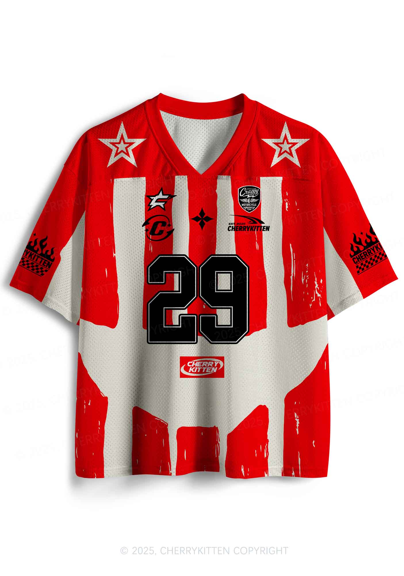 Custom Motherfxxker Y2K Sport Jersey Shirts Cherrykitten