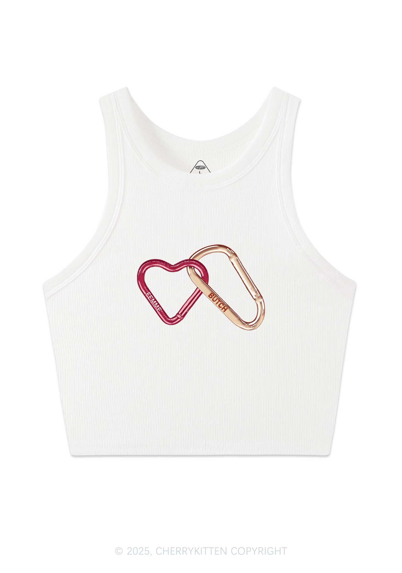 Femme Butch Y2K Crop Tank Top Cherrykitten