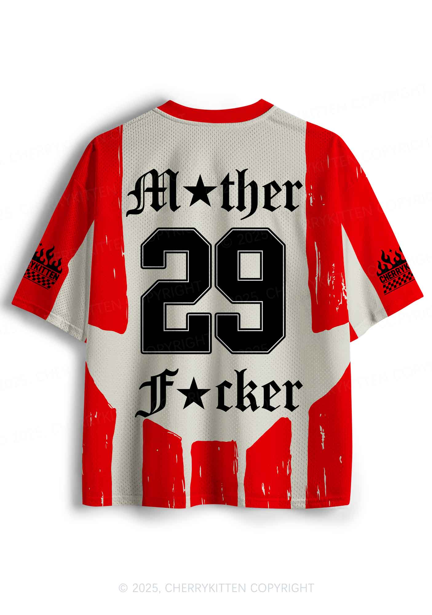Custom Motherfxxker Y2K Sport Jersey Shirts Cherrykitten
