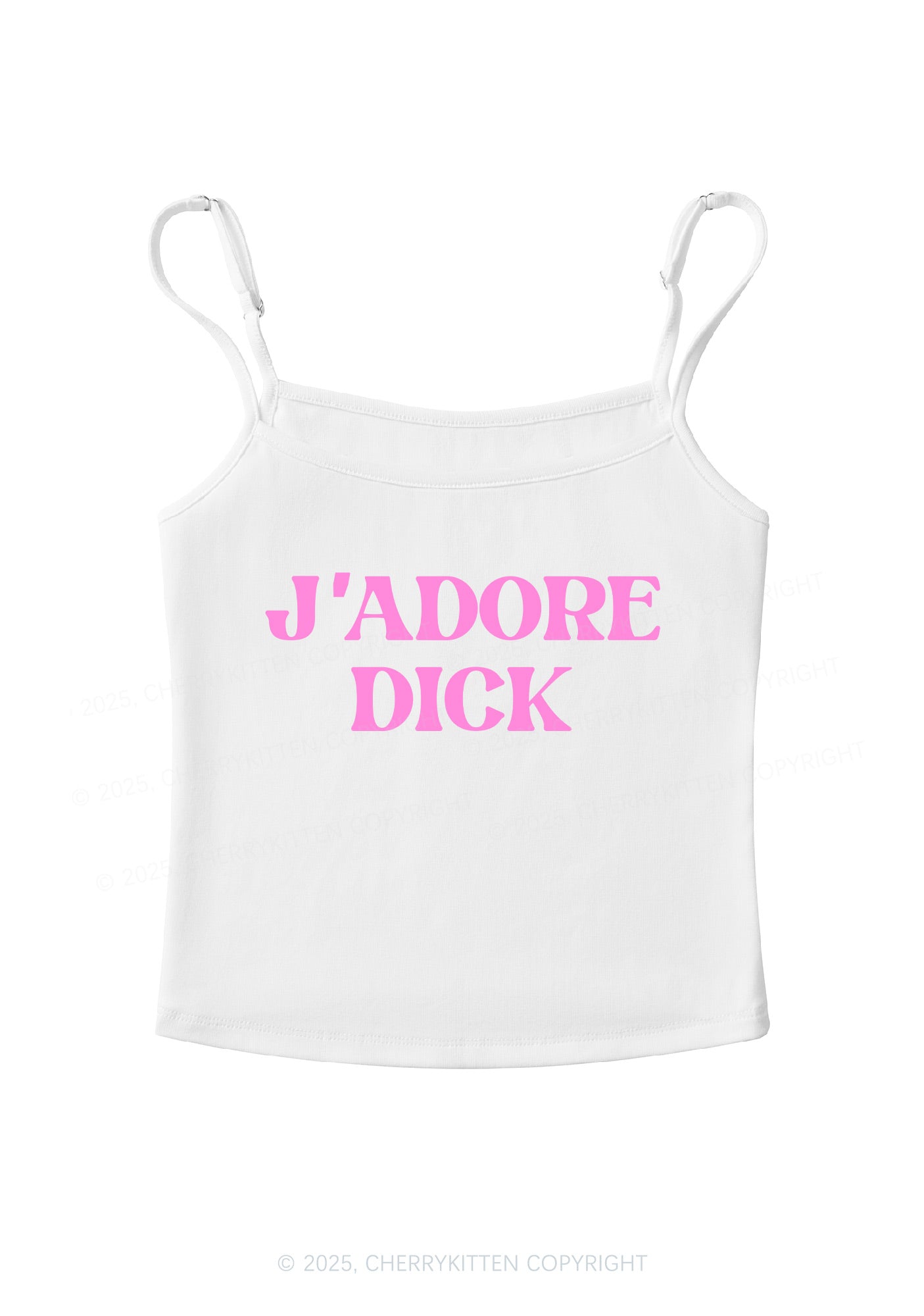Jadore Dxxk Y2K Spaghetti Strap Cami Cherrykitten