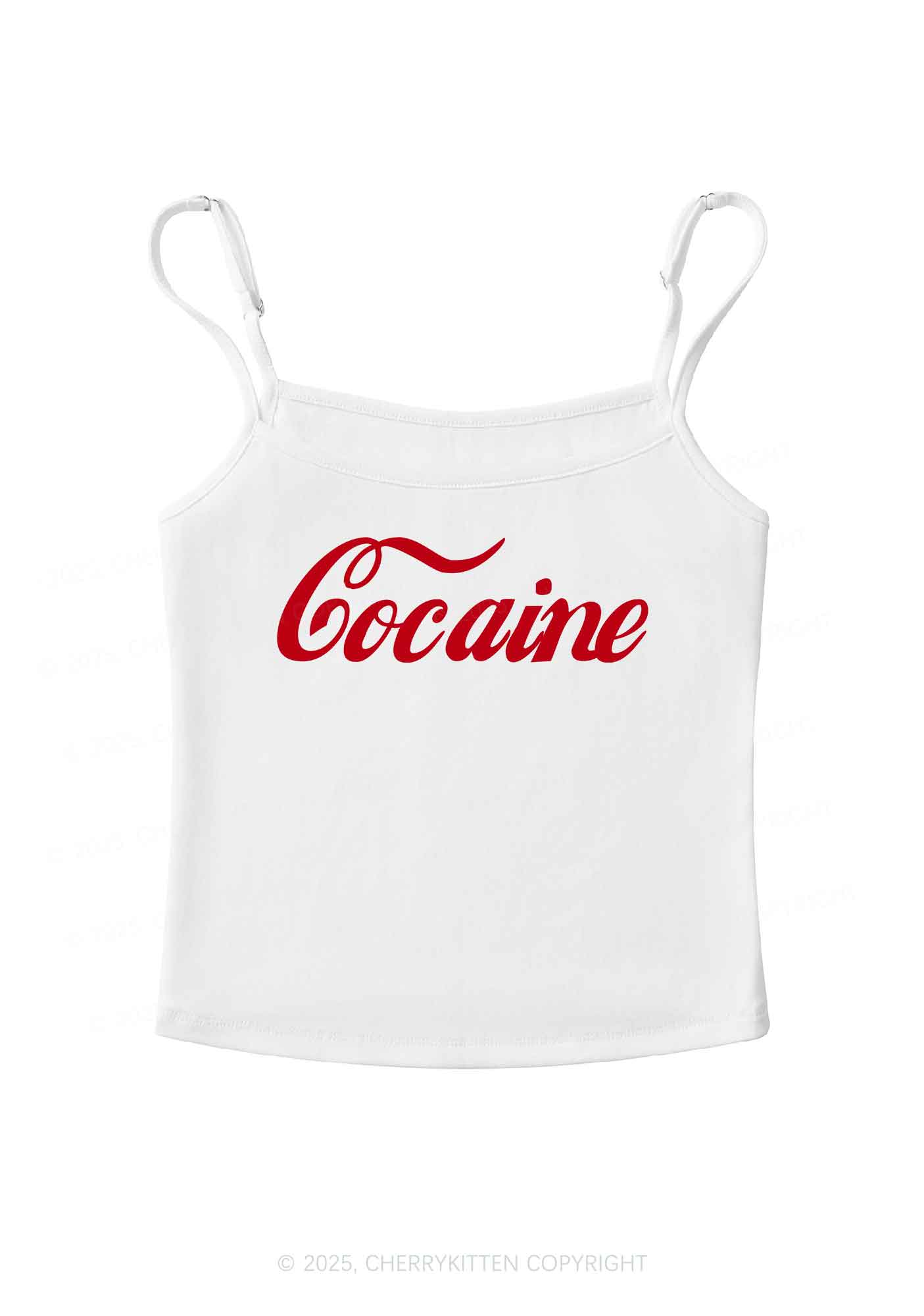 Special Cola Y2K Spaghetti Strap Cami Cherrykitten