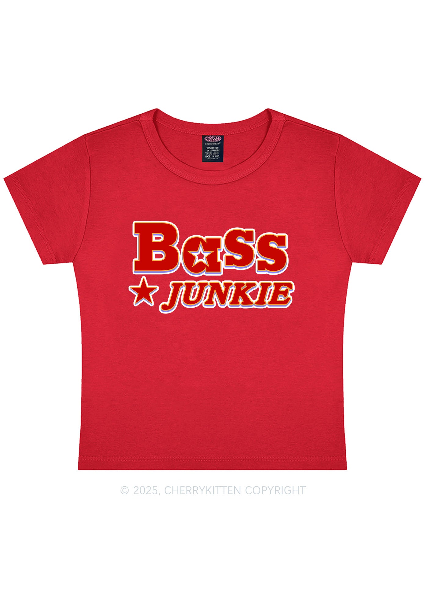 Bass Jxxkie Y2K Baby Tee Cherrykitten