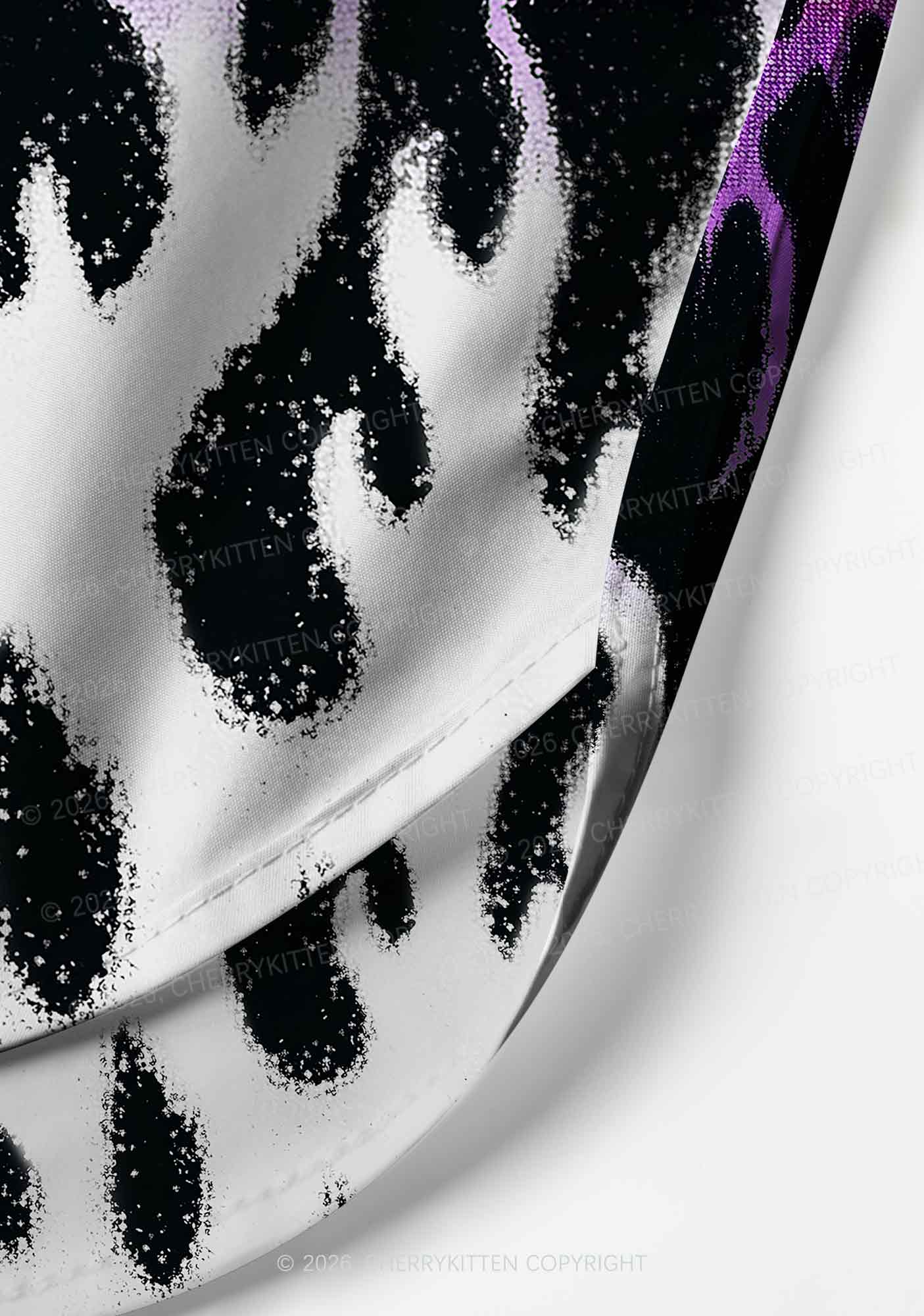 Asexual Flame Pride Y2K Print Men Beach Shorts Cherrykitten