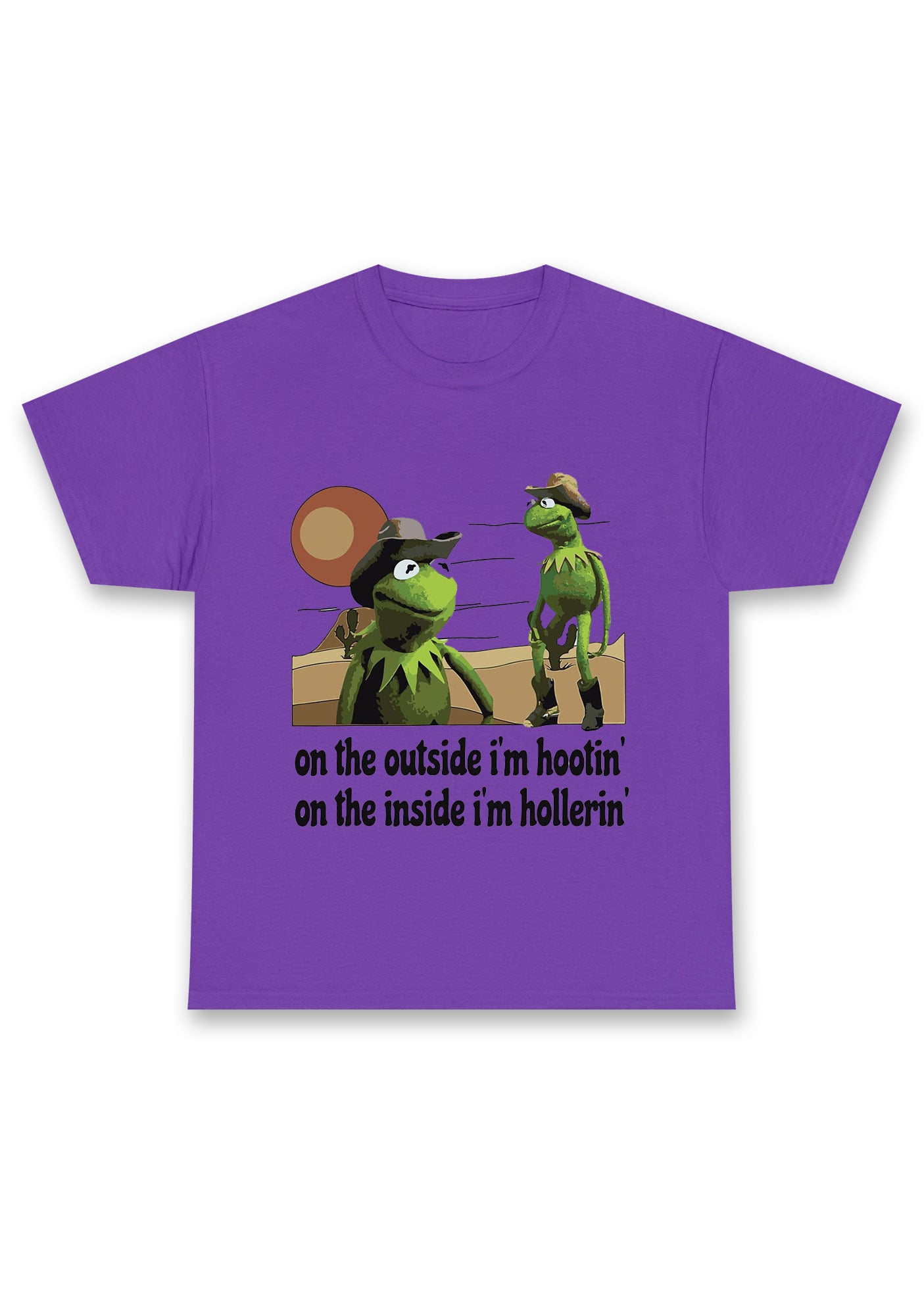 On The Outside I'm Hootin' Chunky Shirt