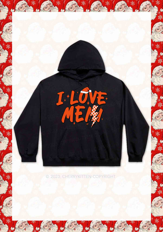 Love Me Not Men Christmas Y2K Hoodie Cherrykitten