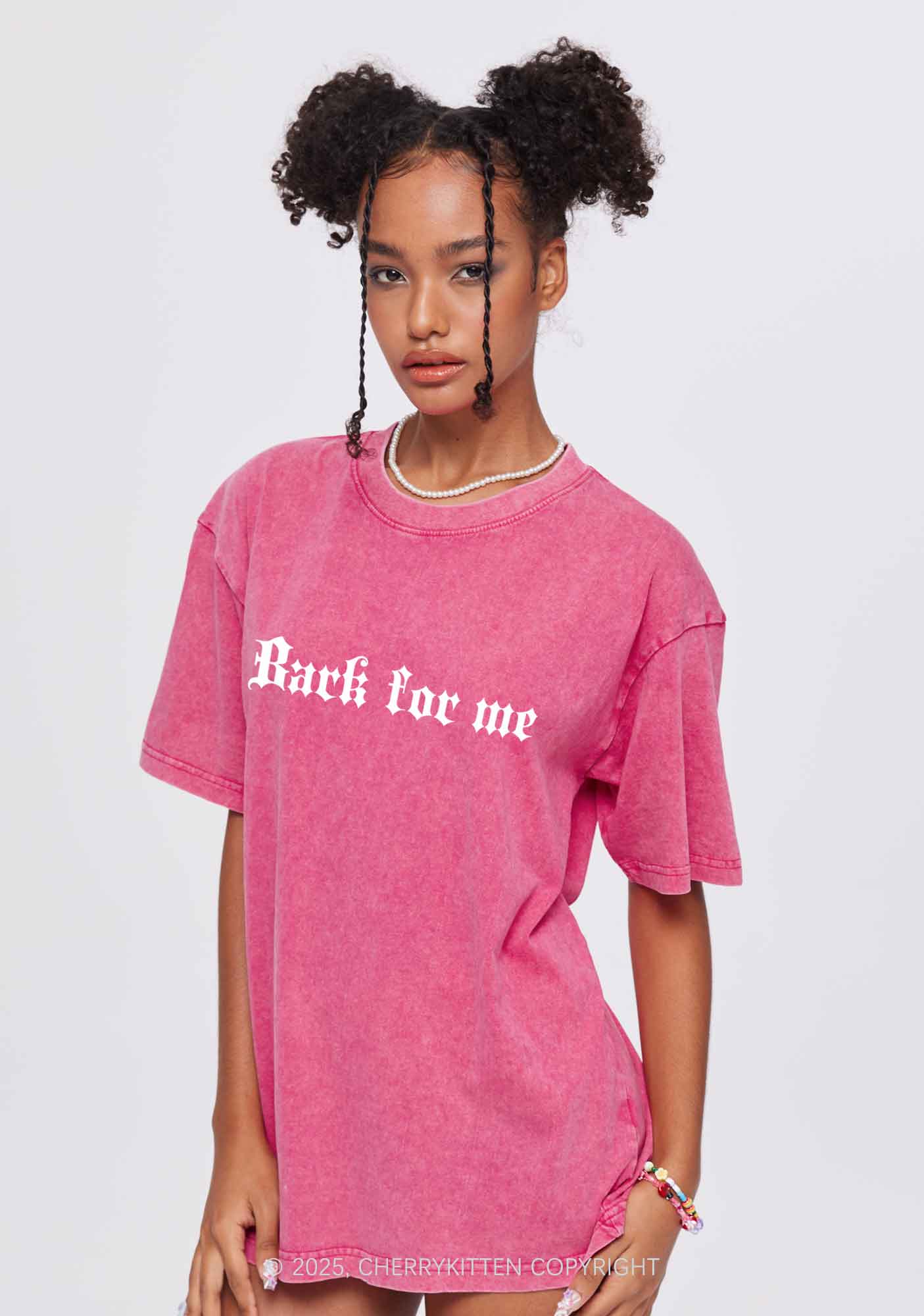 Bark For Me Y2K Shirts Washed Tee Cherrykitten