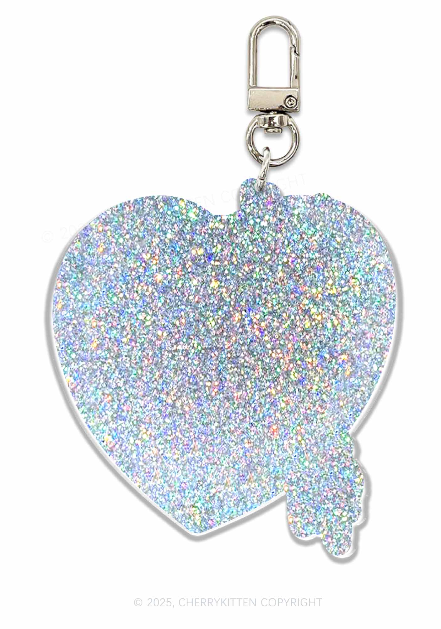 Halloween Have Eyes For You 1Pc Y2K Glitter Keychain Cherrykitten