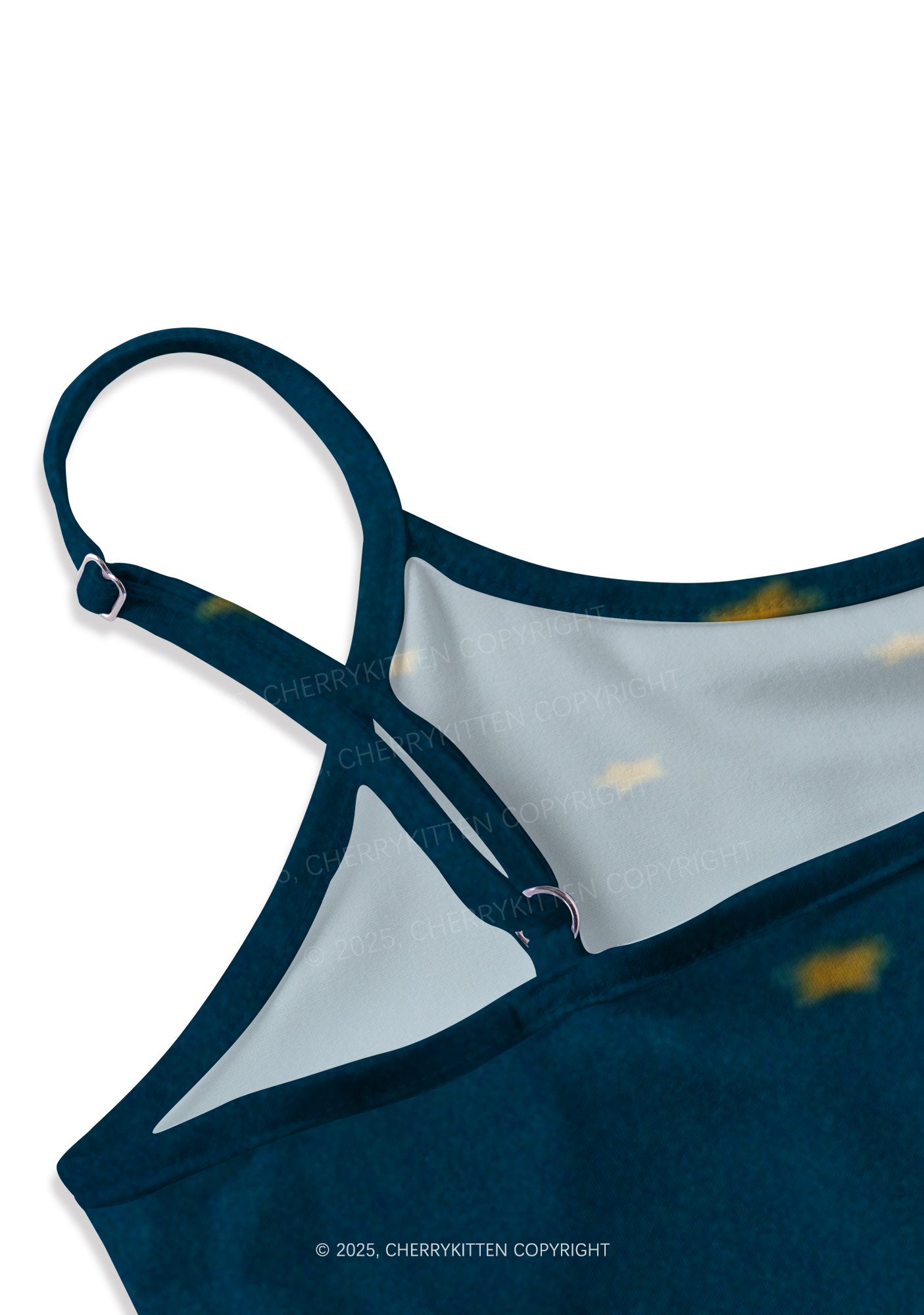 Kitten Violinist Y2K Print Cami Crop Top Cherrykitten