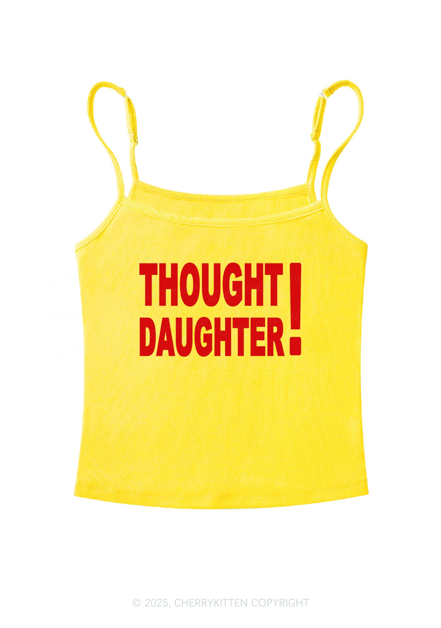 Thought Daughter Y2K Spaghetti Strap Cami Cherrykitten