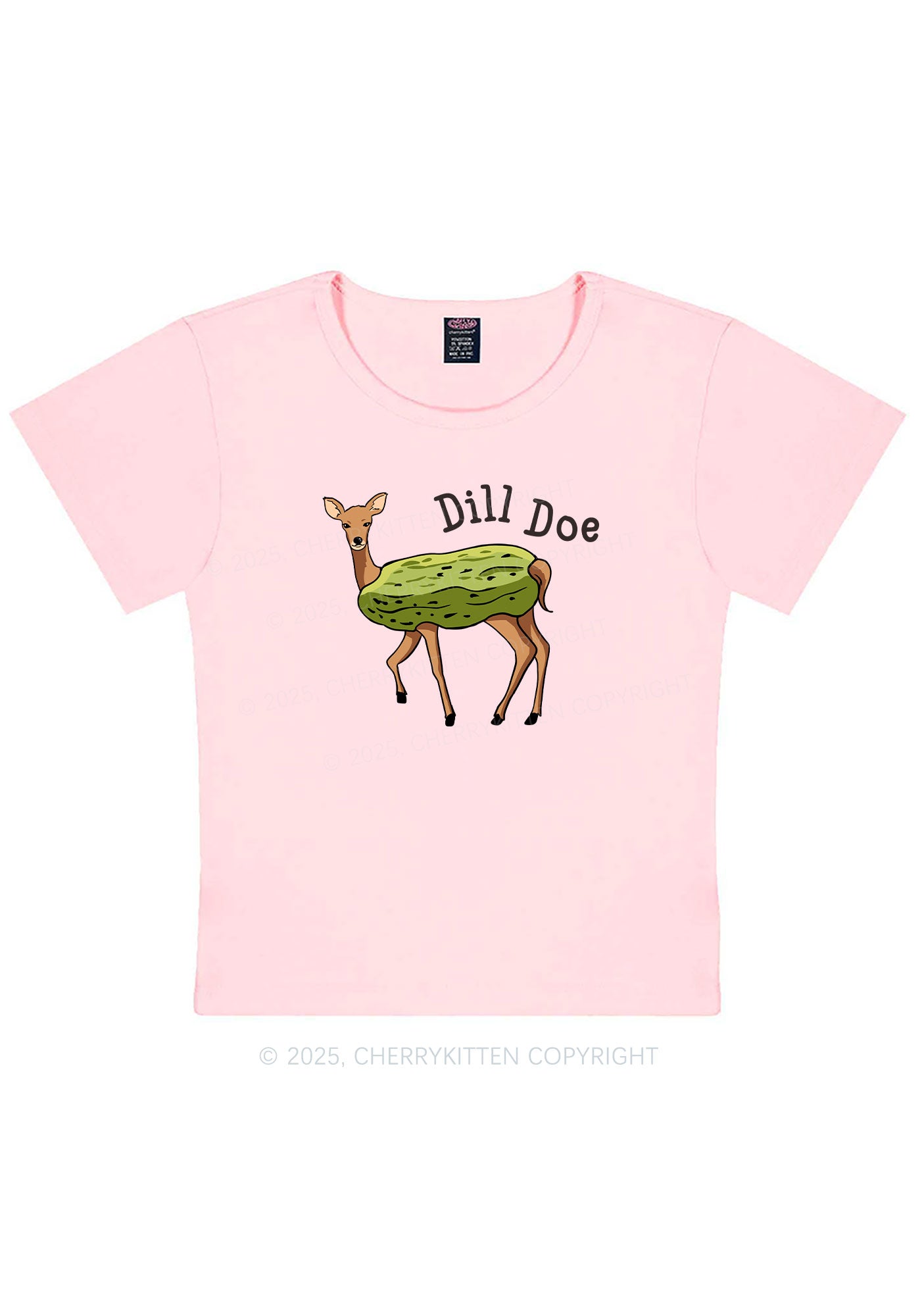 Dill Doe Y2K Baby Tee Cherrykitten