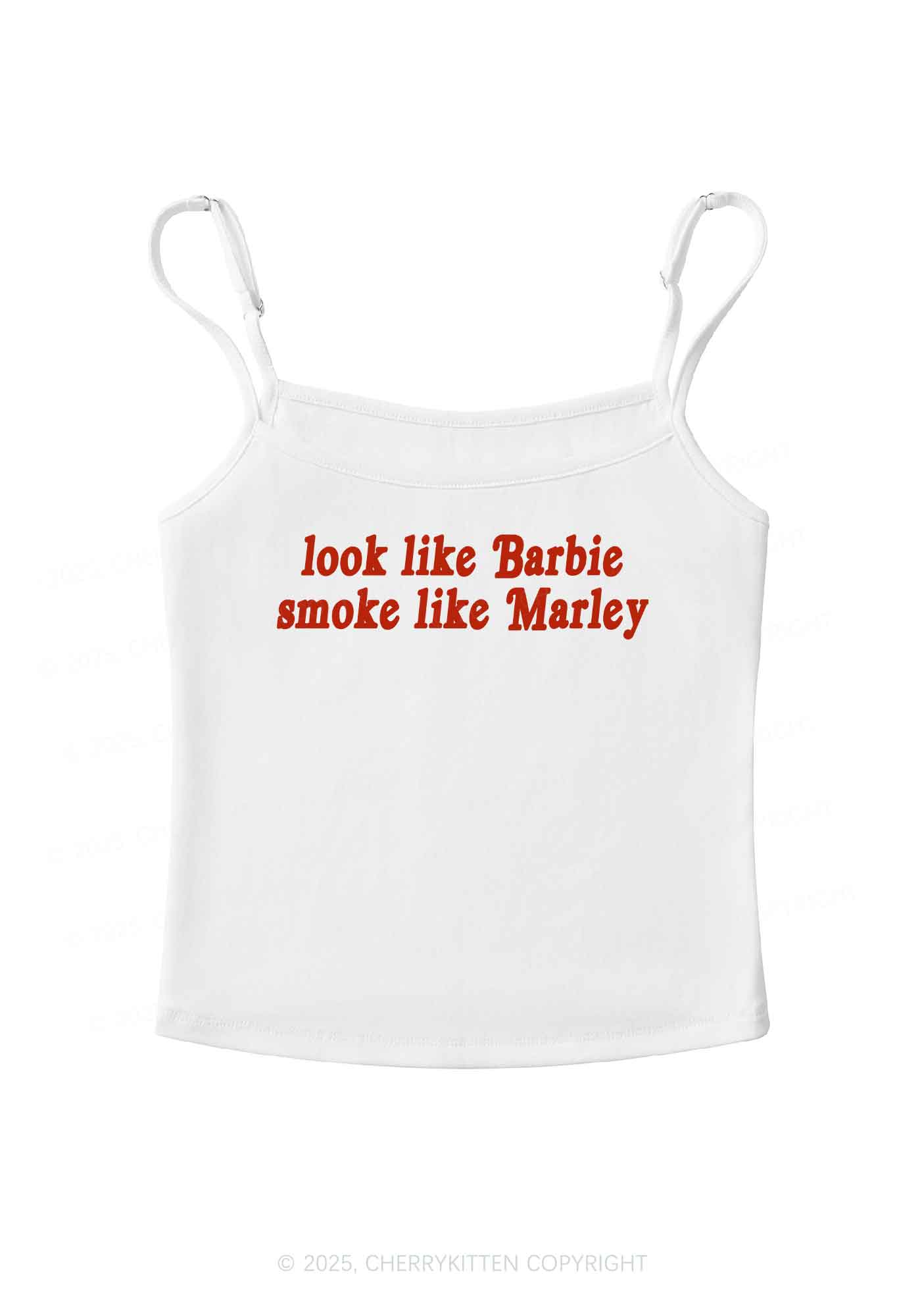 Smoke Like Marley Y2K Spaghetti Strap Cami Cherrykitten