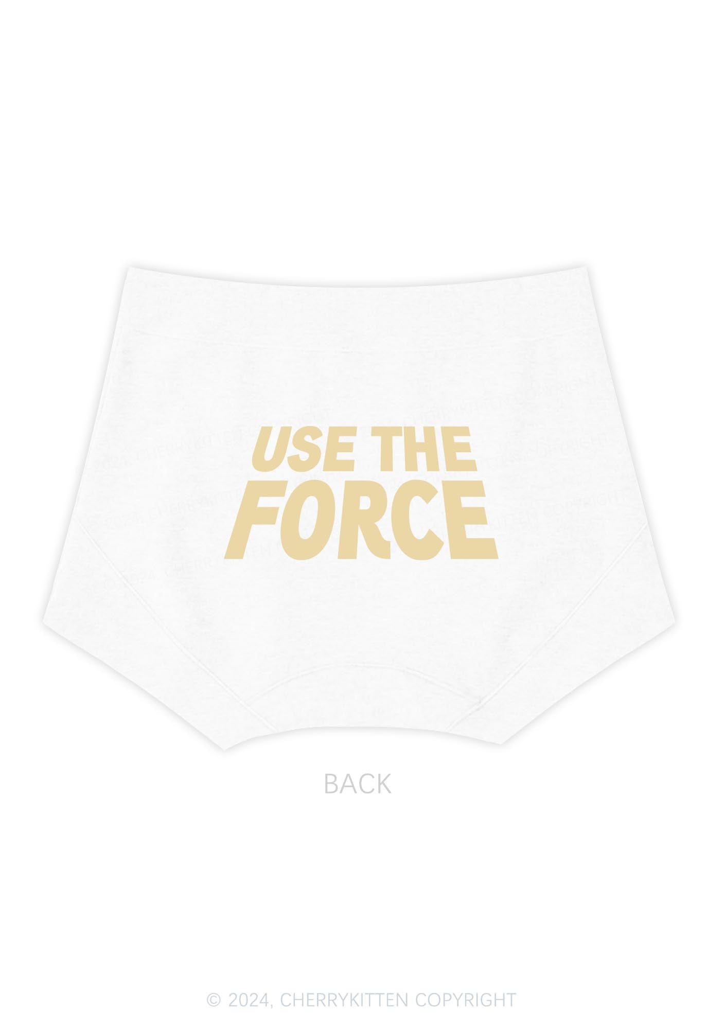 Use the Force Y2K Mid Rise Waist Boyshort Cherrykitten