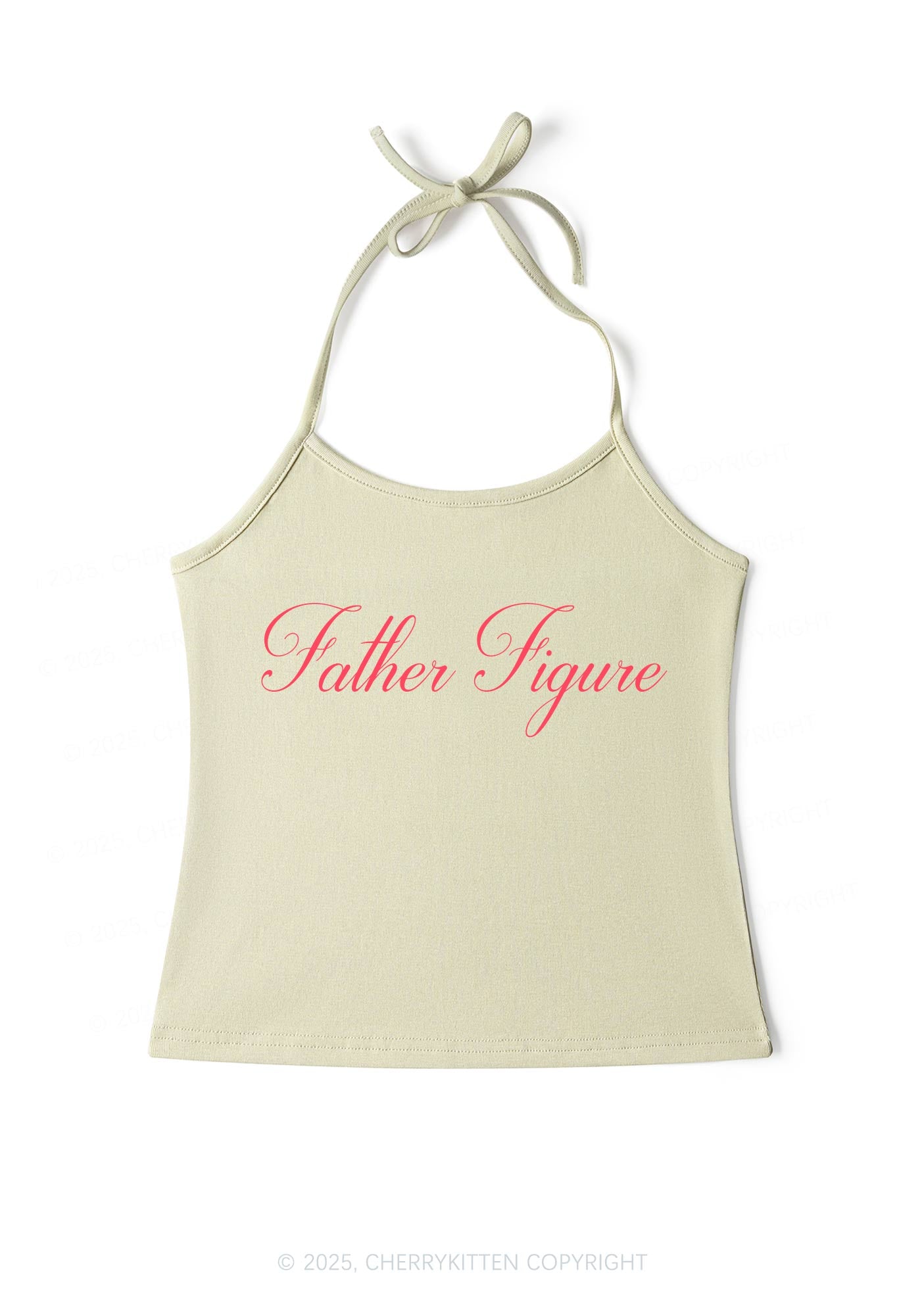 Father Figure Y2K Halter Neck Cami Cherrykitten
