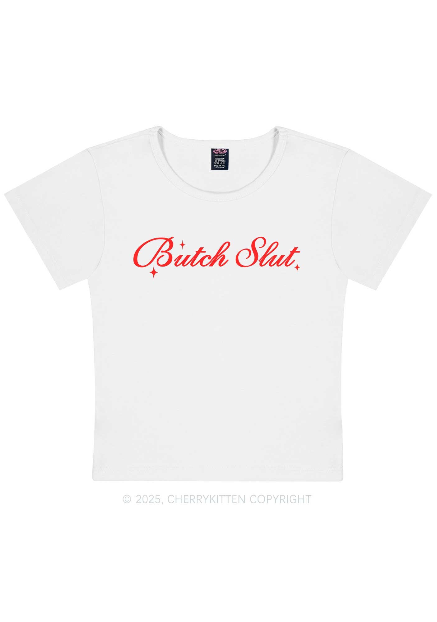 Bxxch Slxt Y2K Baby Tee Cherrykitten