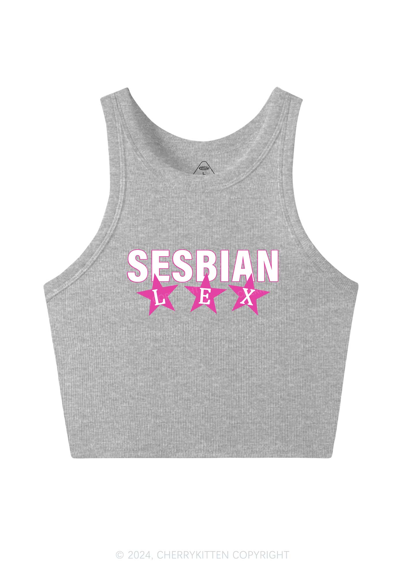 Sesbian Lex Y2K Crop Tank Top Cherrykitten
