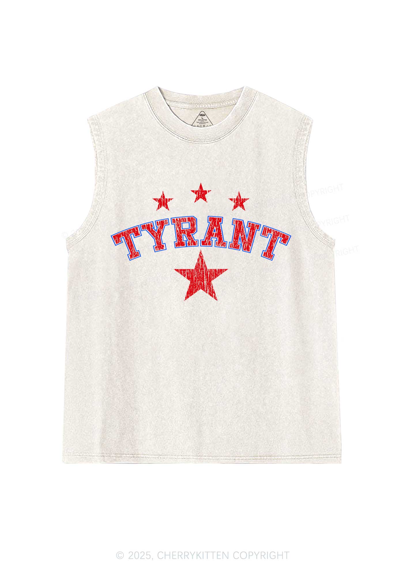 Tyrant Y2K Washed Muscle Tank Cherrykitten