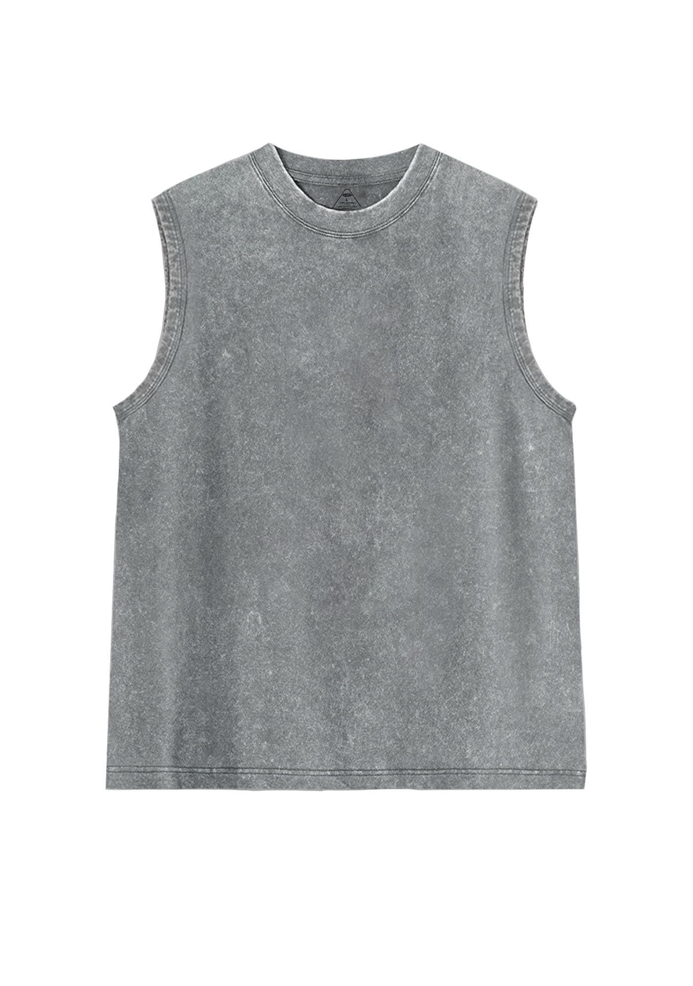 Plain Y2K Washed Muscle Tank Cherrykitten