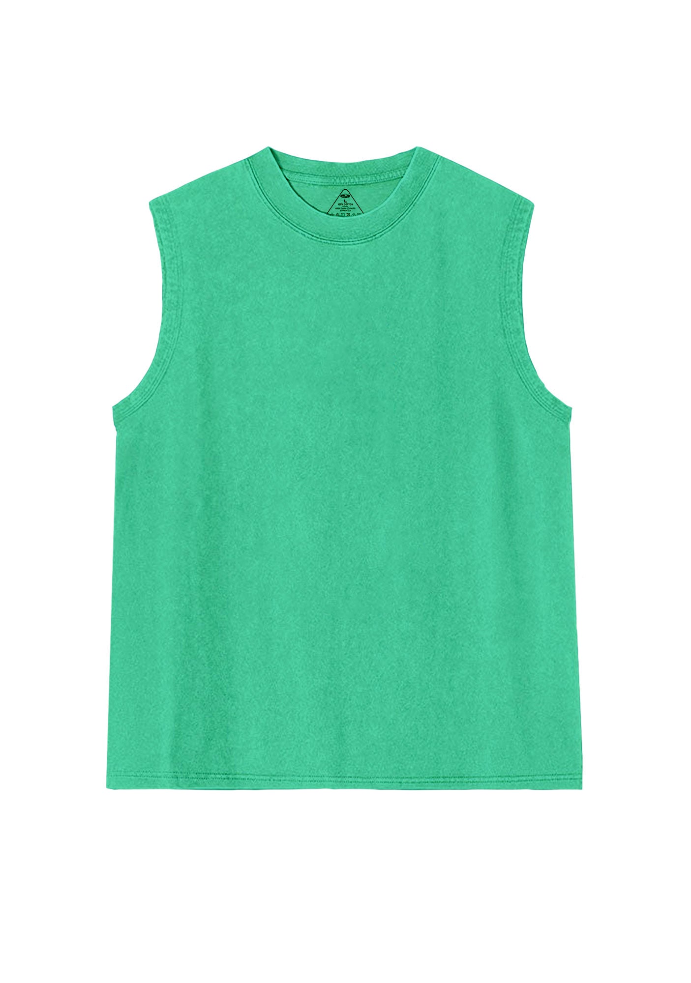 Plain Y2K Washed Muscle Tank Cherrykitten