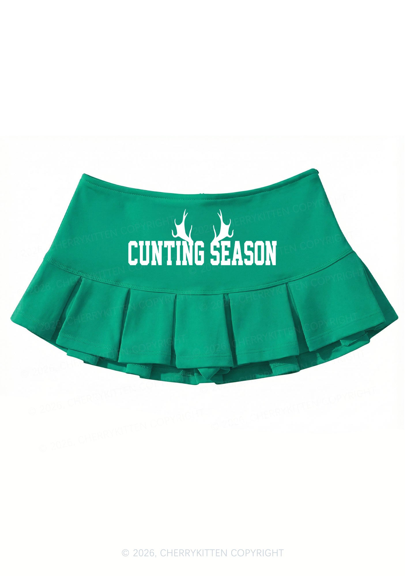Cunting Season Y2K Mini Pleated Skirts Cherrykitten