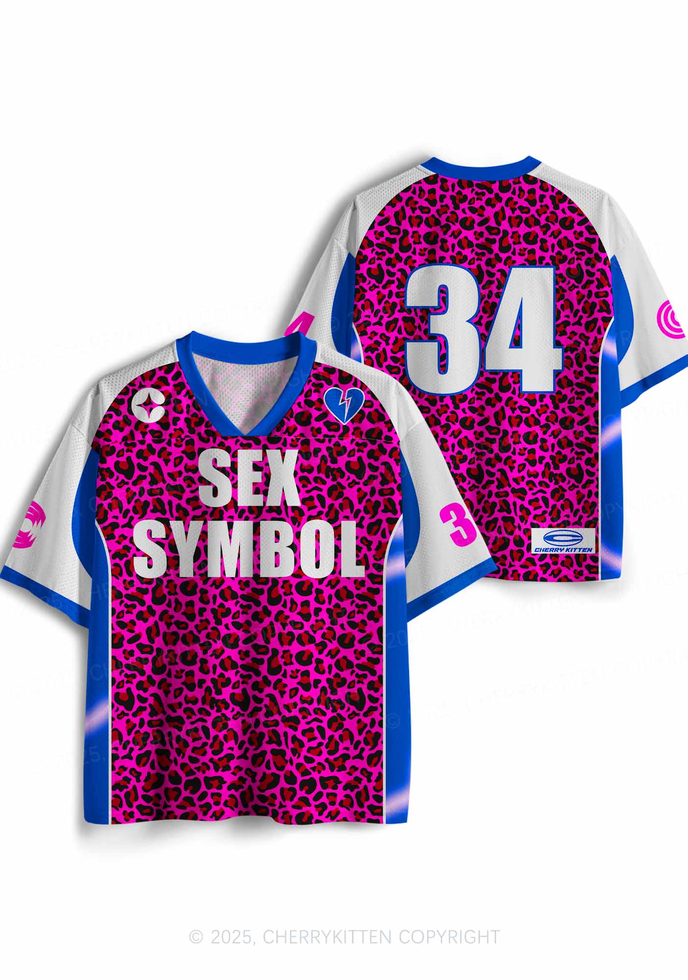 Custom Sx Symbol Y2K Sport Jersey Shirts Cherrykitten