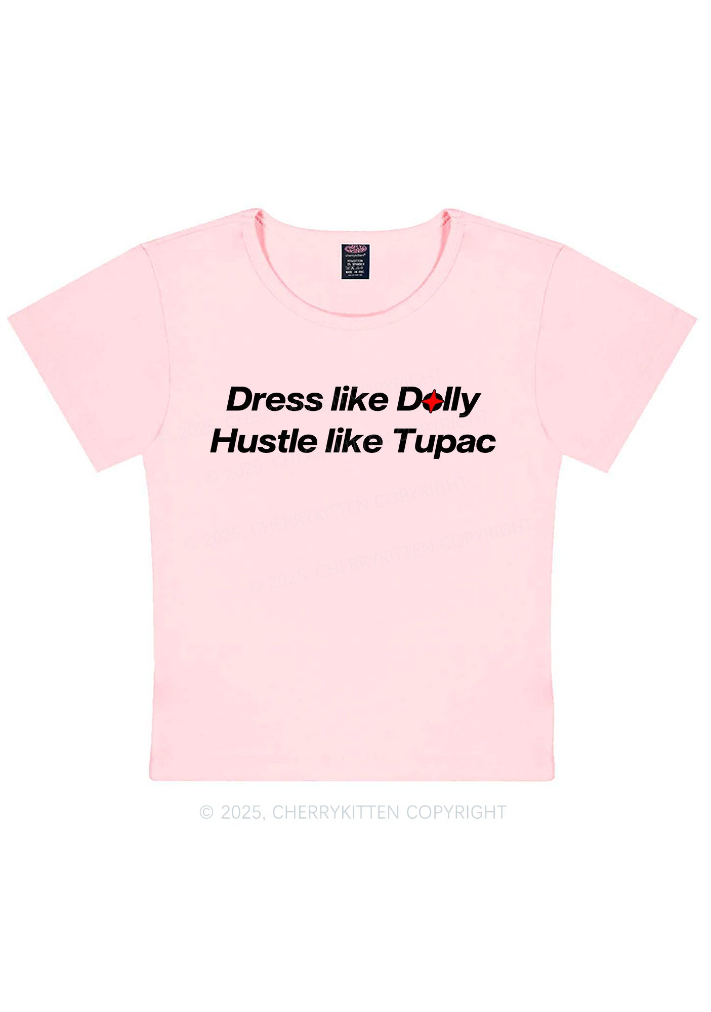 Dress Like Doll Y2K Baby Tee Cherrykitten