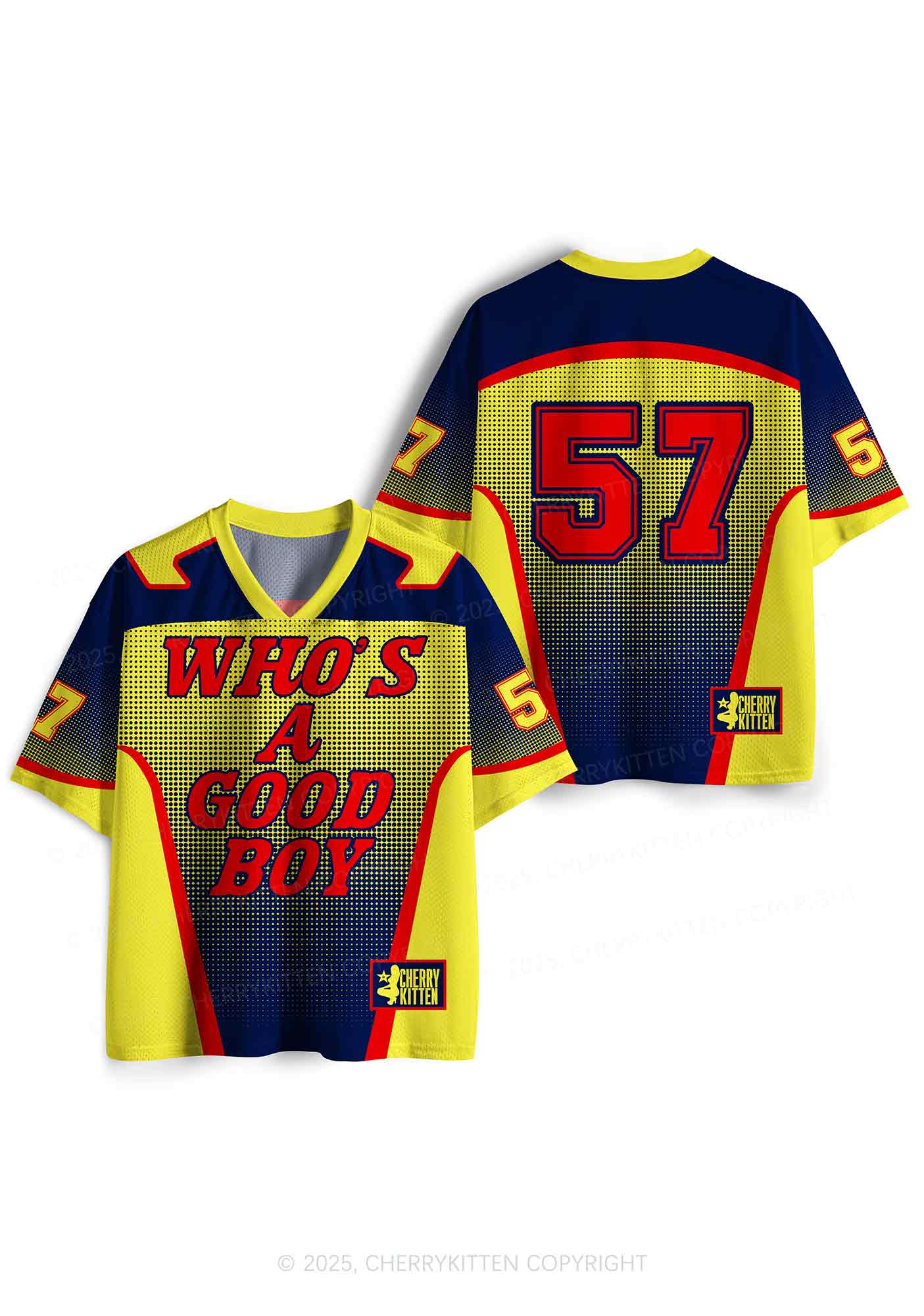 Custom Good Boy Y2K Sport Jersey Shirts Cherrykitten