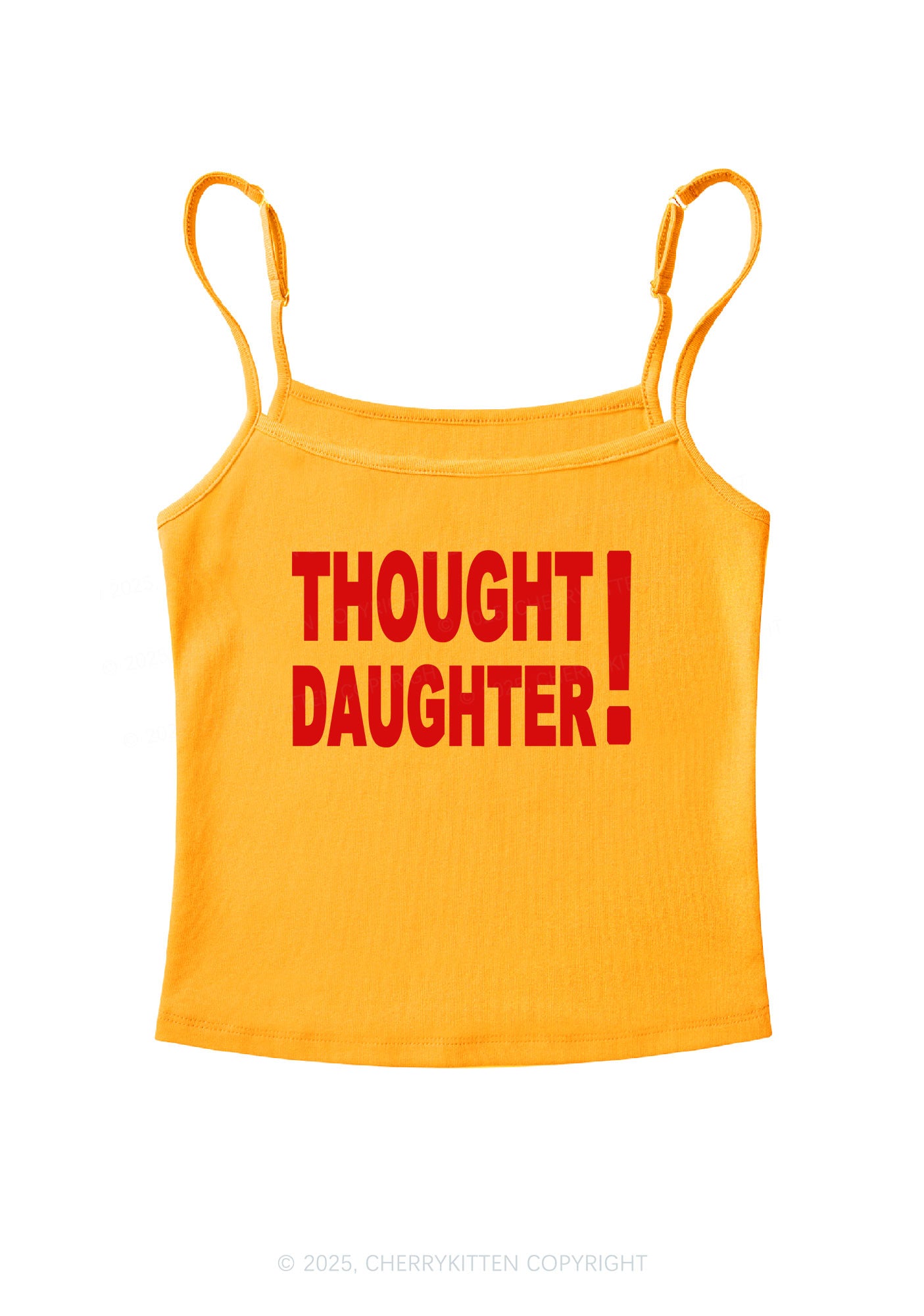 Thought Daughter Y2K Spaghetti Strap Cami Cherrykitten
