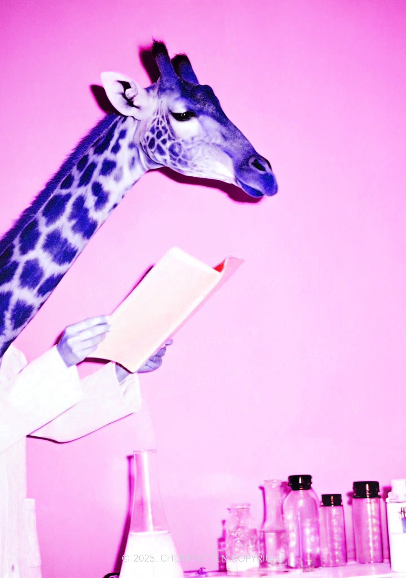 Dr Giraffe Y2K Print Cami Crop Top Cherrykitten